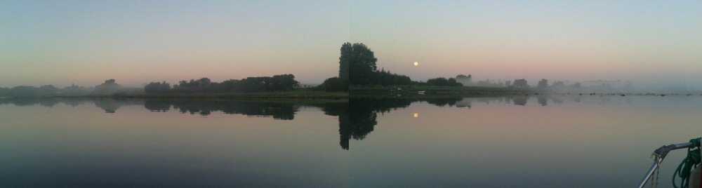 Smukt morgengry